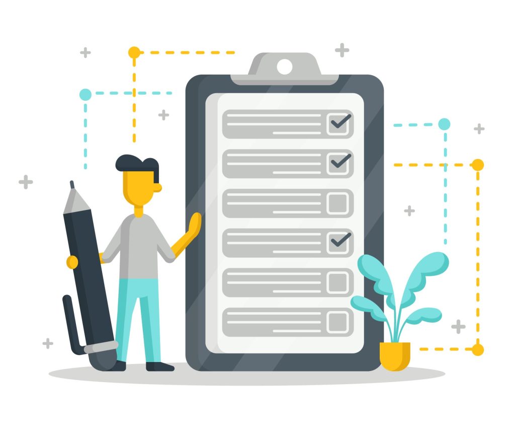 list illustration image